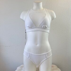 Chic White Bikini Set